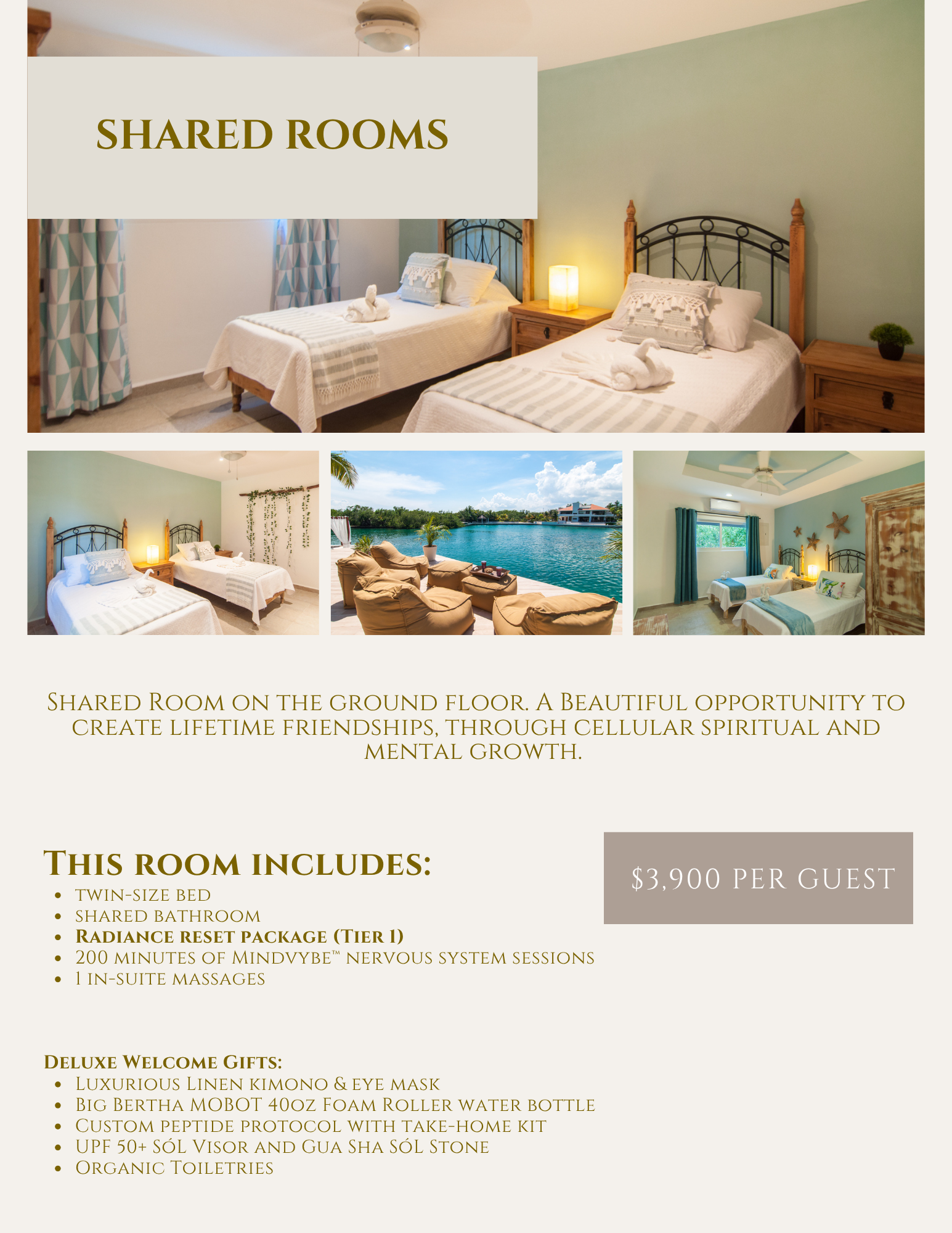 The Golden Glow Up retreat October 19-25