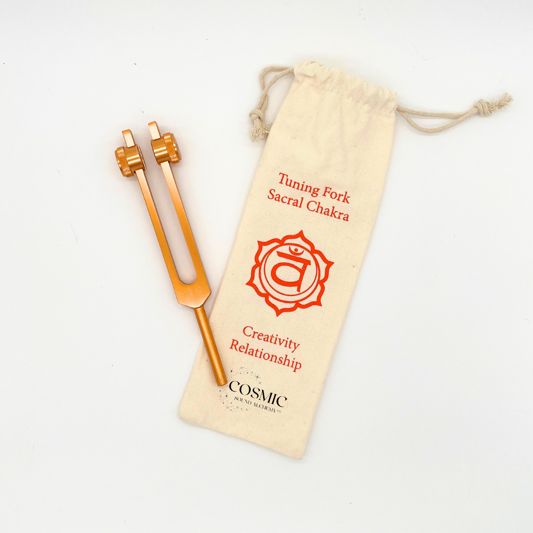 Single Chakra-Colored Tuning Fork (Add-On Item Only)
