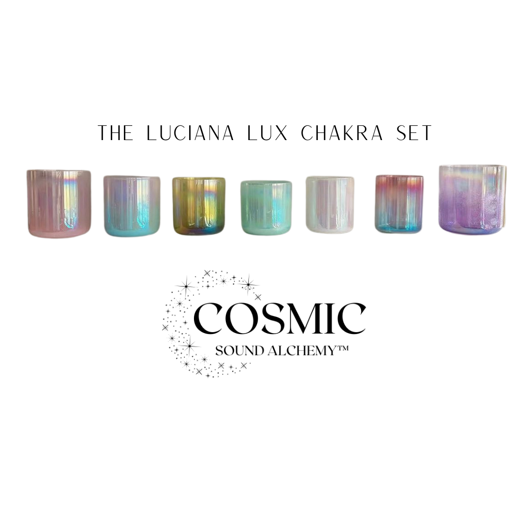 The Luciana Lux Chakra Alchemy Bowl Set