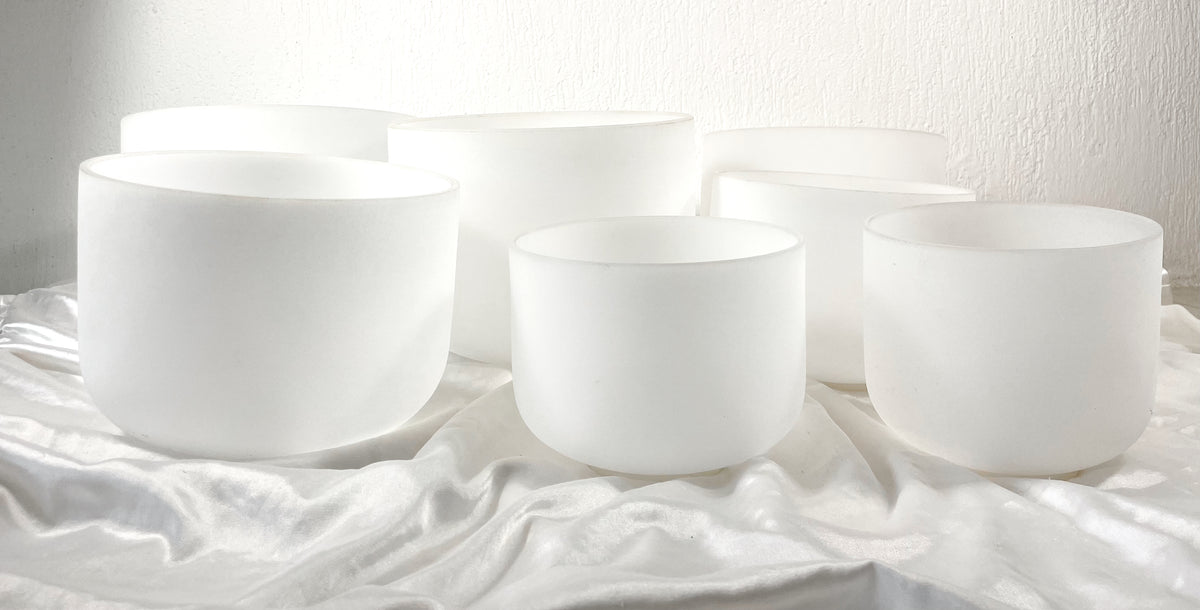 Celestial Frost, Quartz Alchemy Crystal Bowl