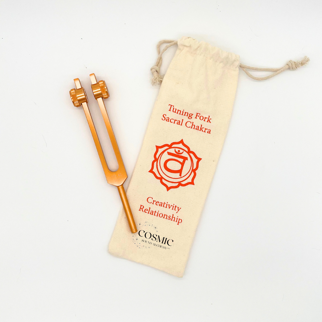 Single Chakra-Colored Tuning Fork  (Add-On Item Only)